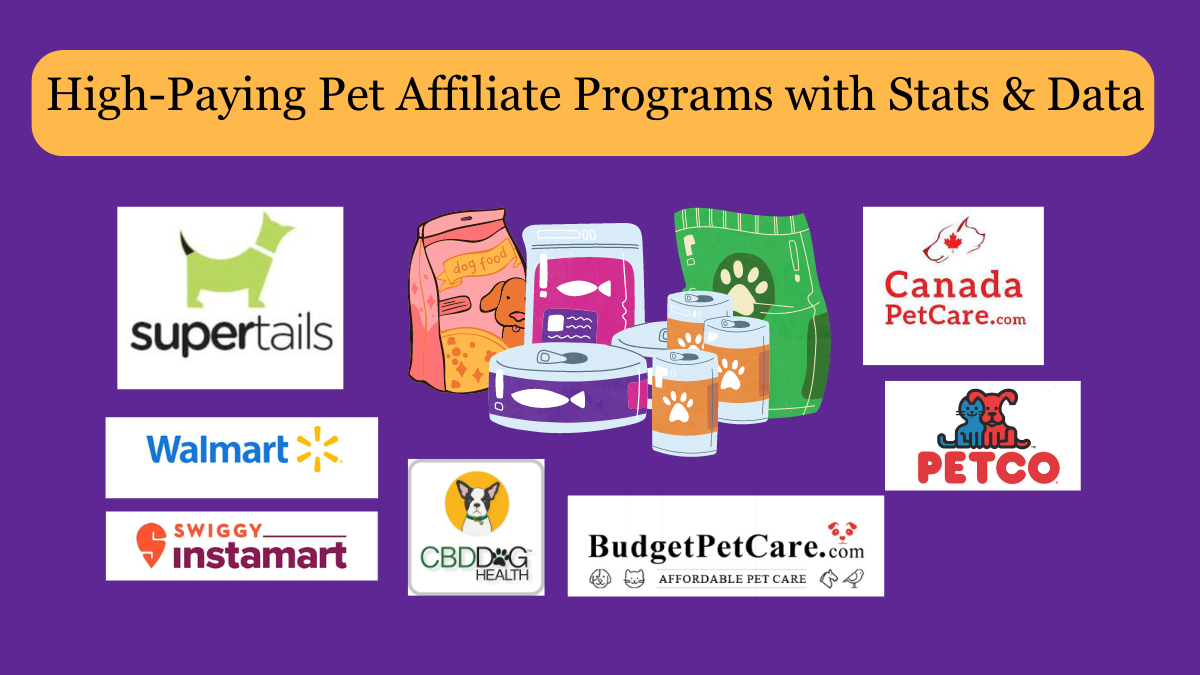 High-Paying Pet Affiliate Programs 2024 with Stats & Data